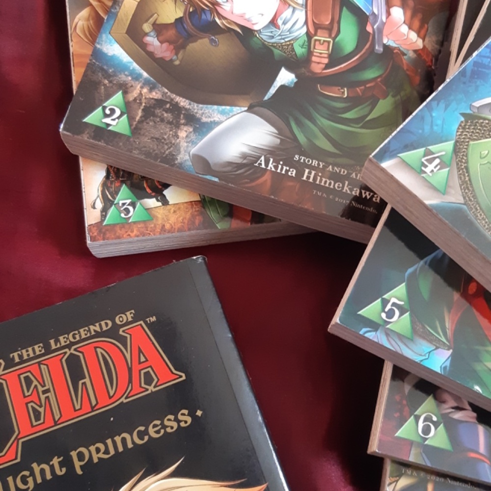 Zelda Twilight Princess Manga 1-8 - Picture 2 of 5